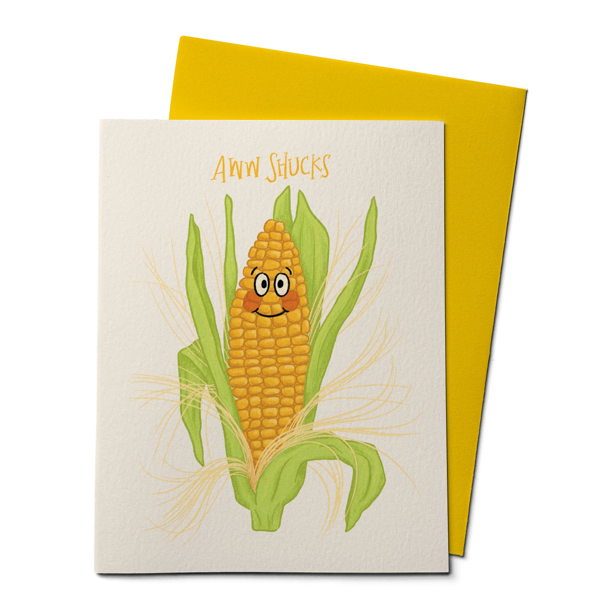 Aww Shucks Card
