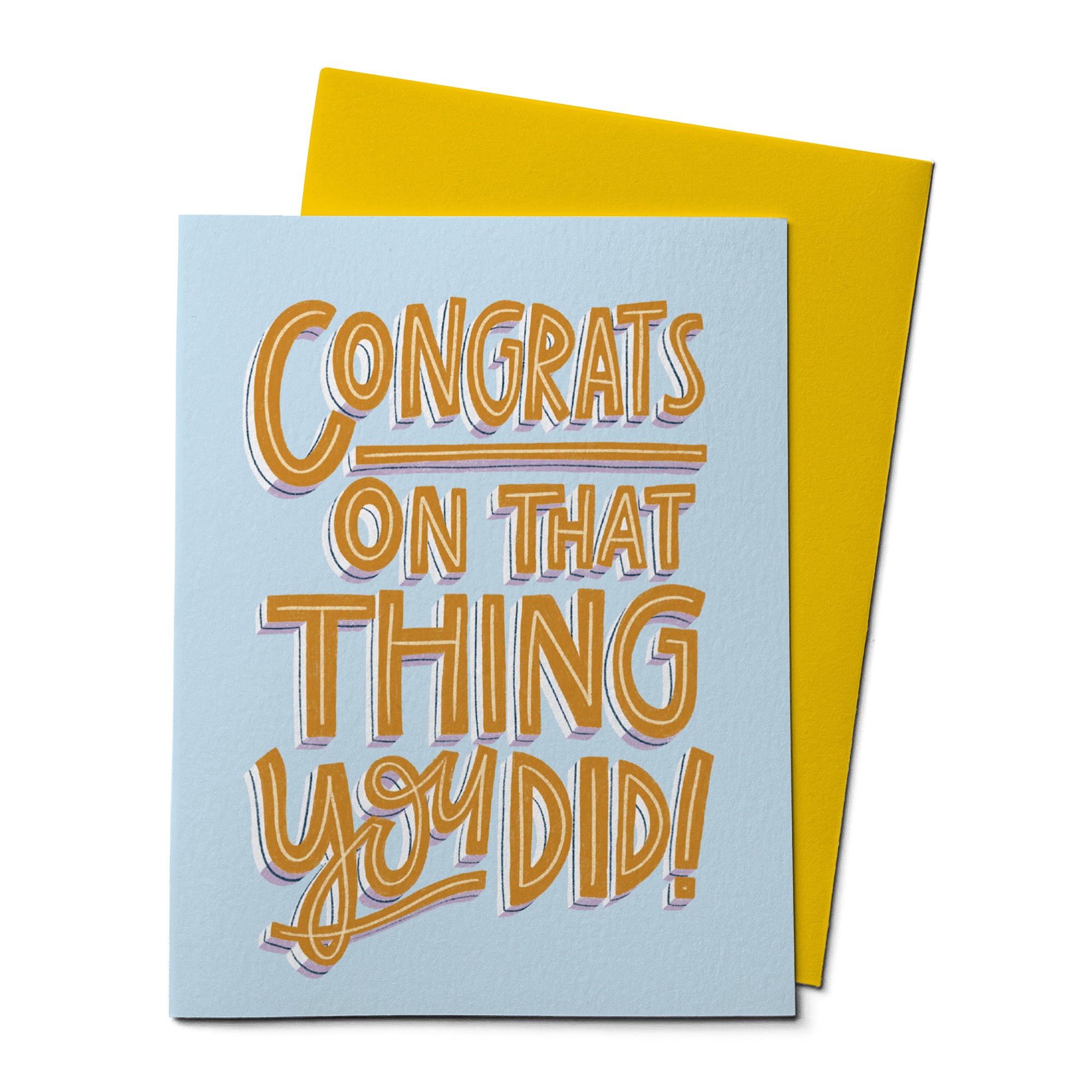 Congrats Card