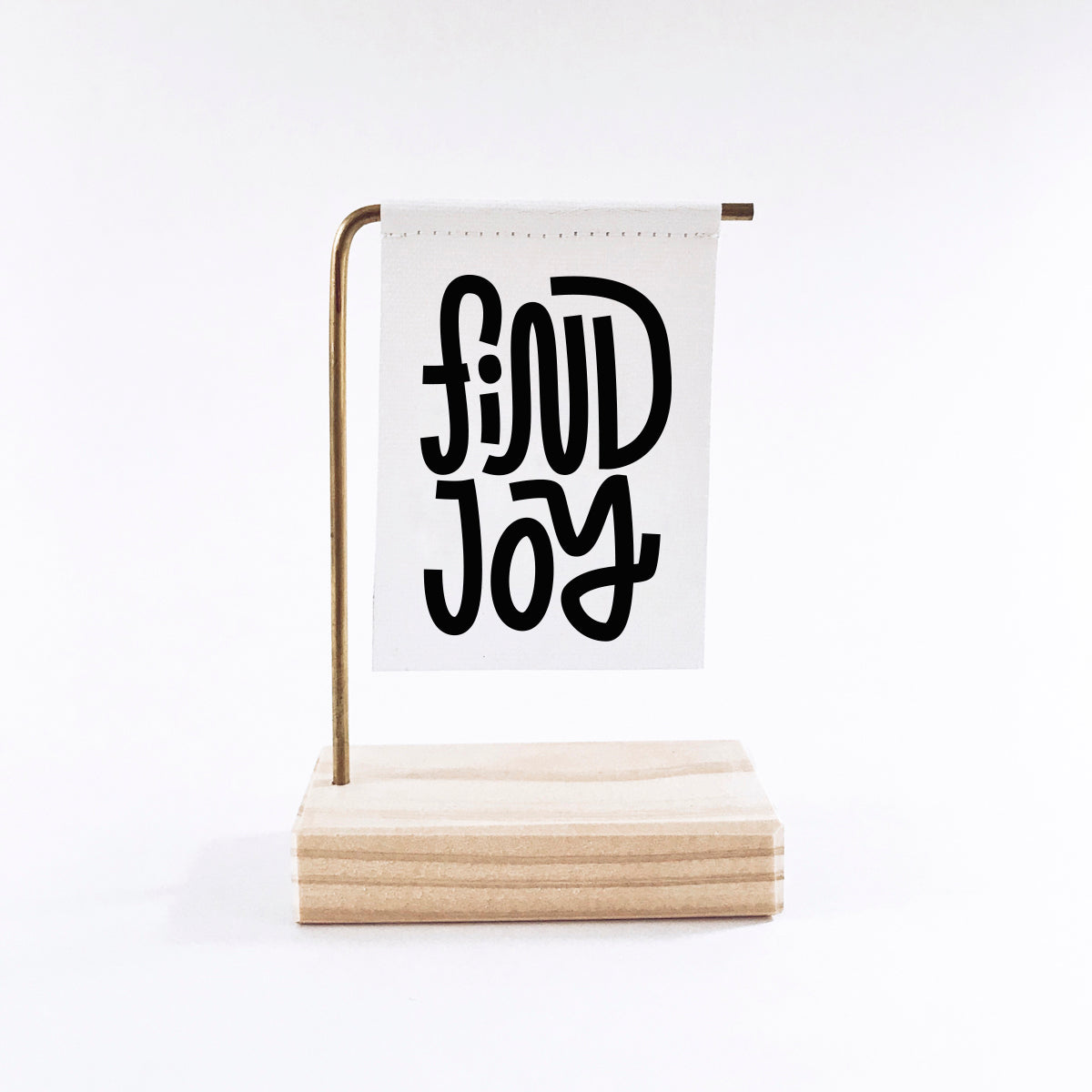 Find Joy Standing Banner