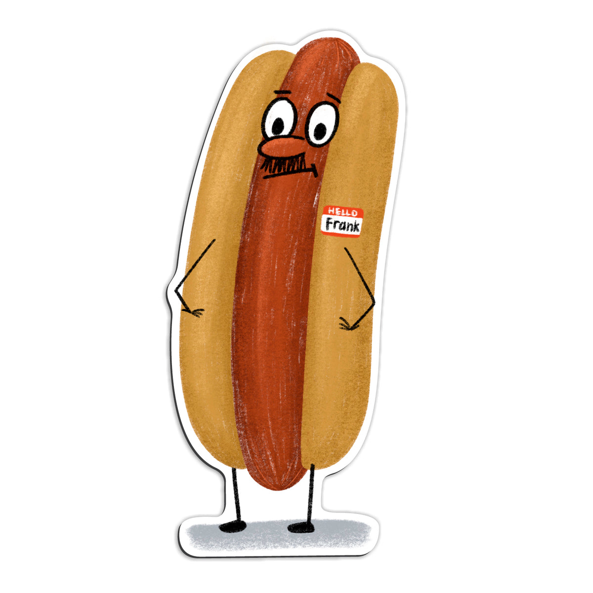Frank the Hot Dog Magnet