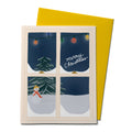 Merry Christmas Window Card