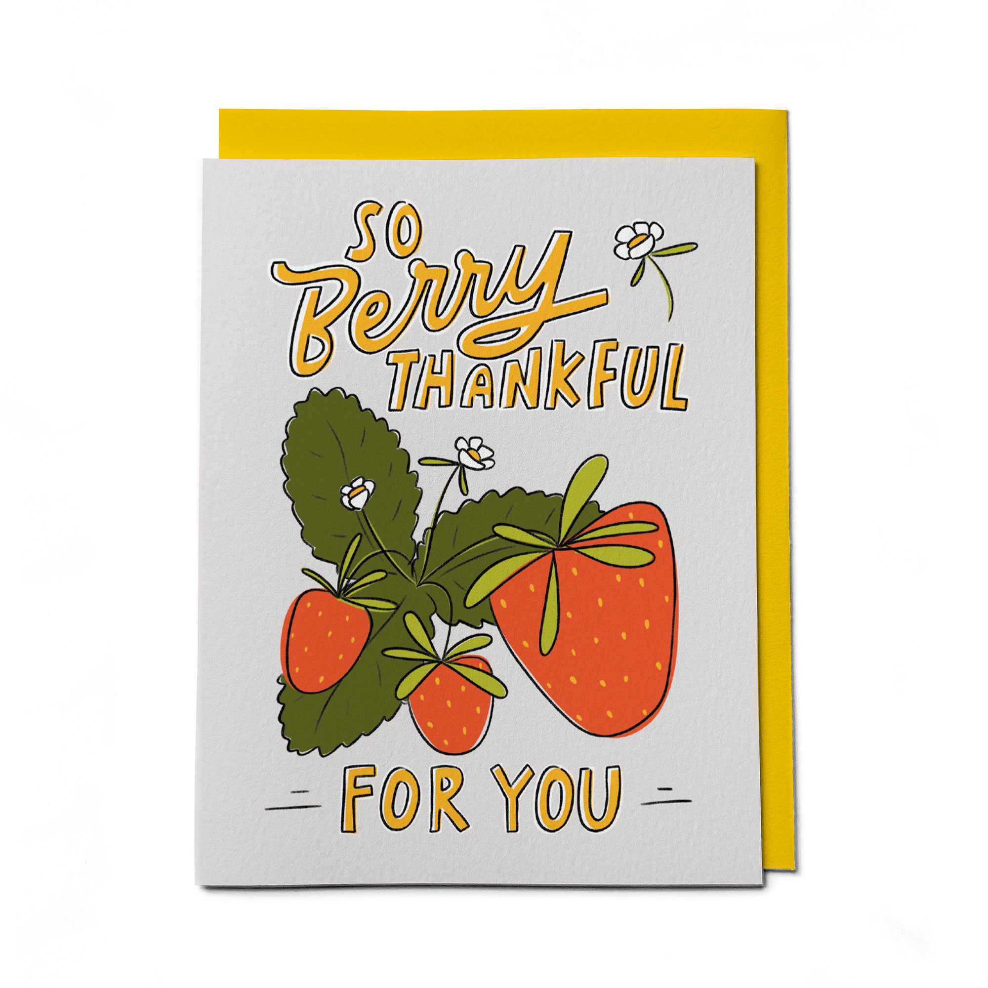 So Berry Thankful Card