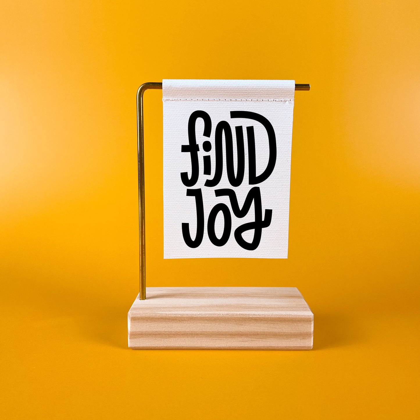 Find Joy Canvas Banner