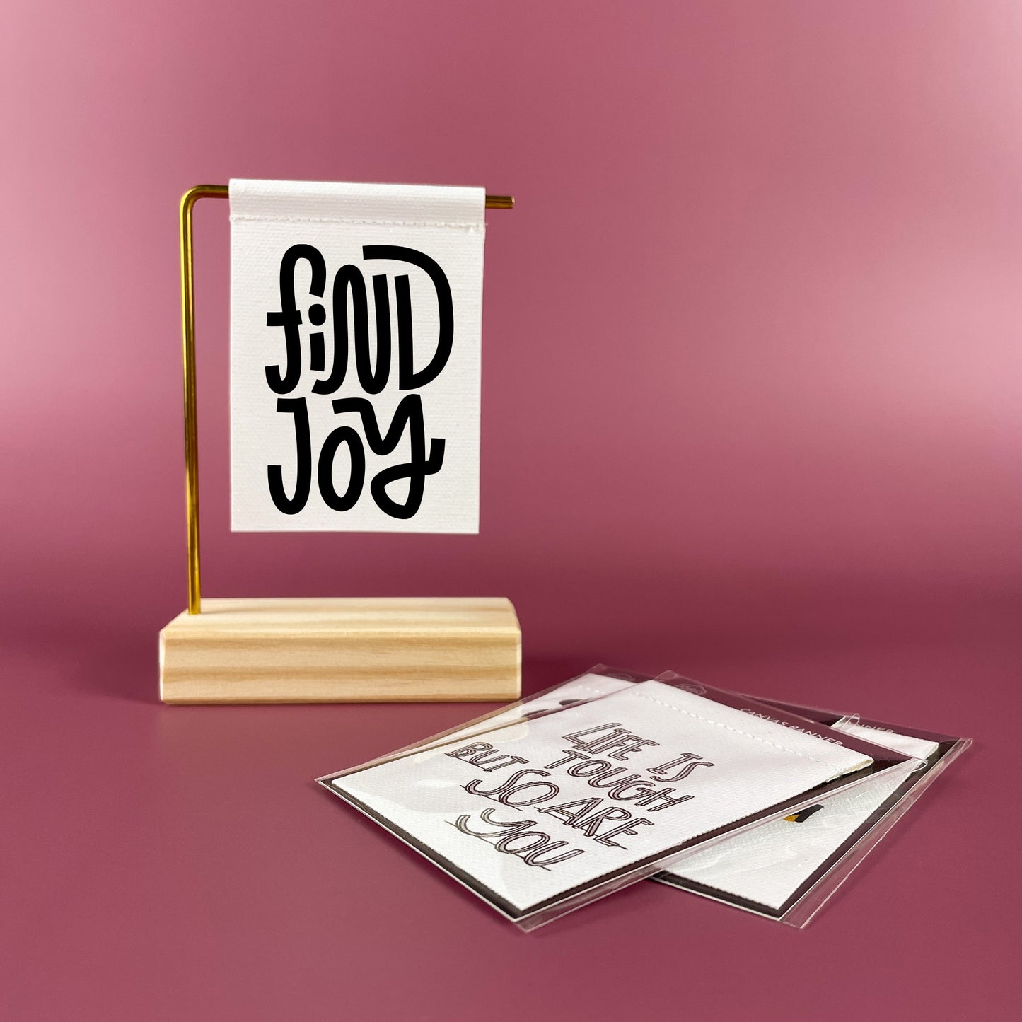 Find Joy Canvas Banner