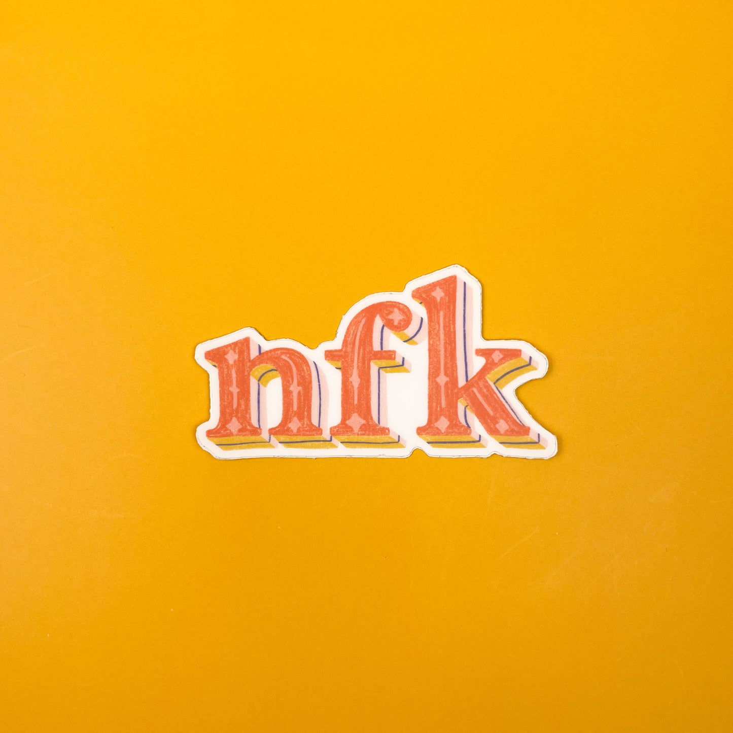 NFK Serif Sticker