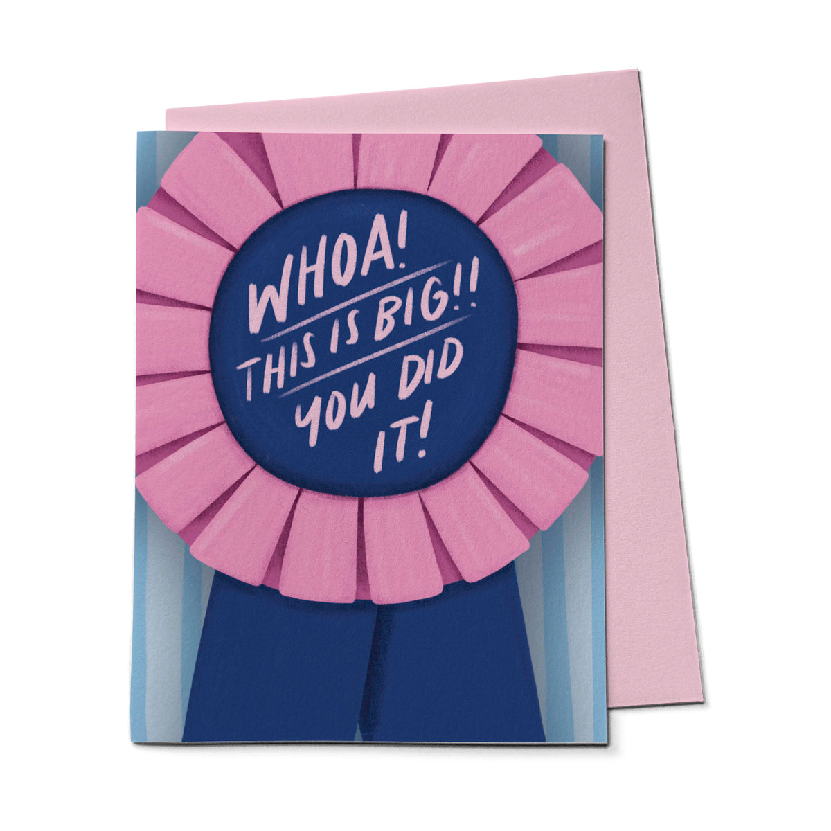 Whoa This Is Big Ribbon Card
