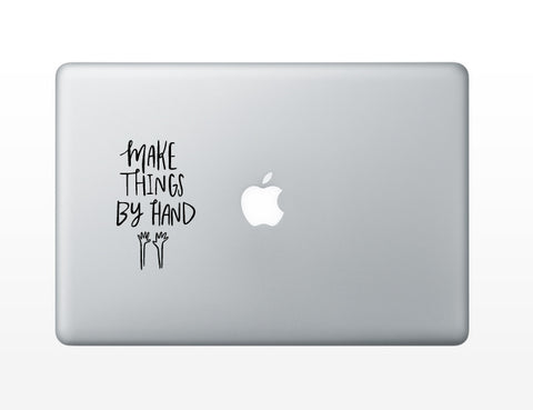 Make Things By Hand Decal