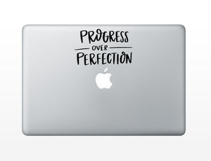Progress Over Perfection Decal