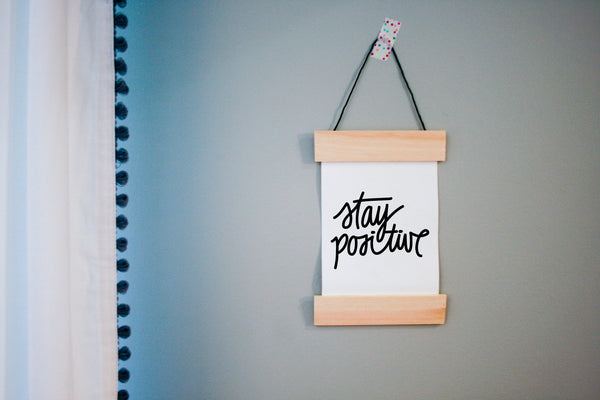 Stay Positive Banner