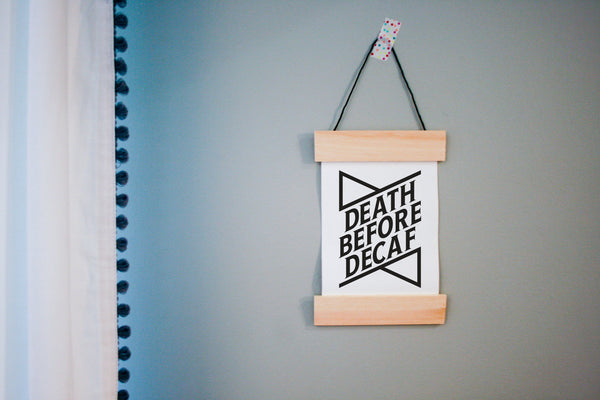 Death Before Decaf Banner