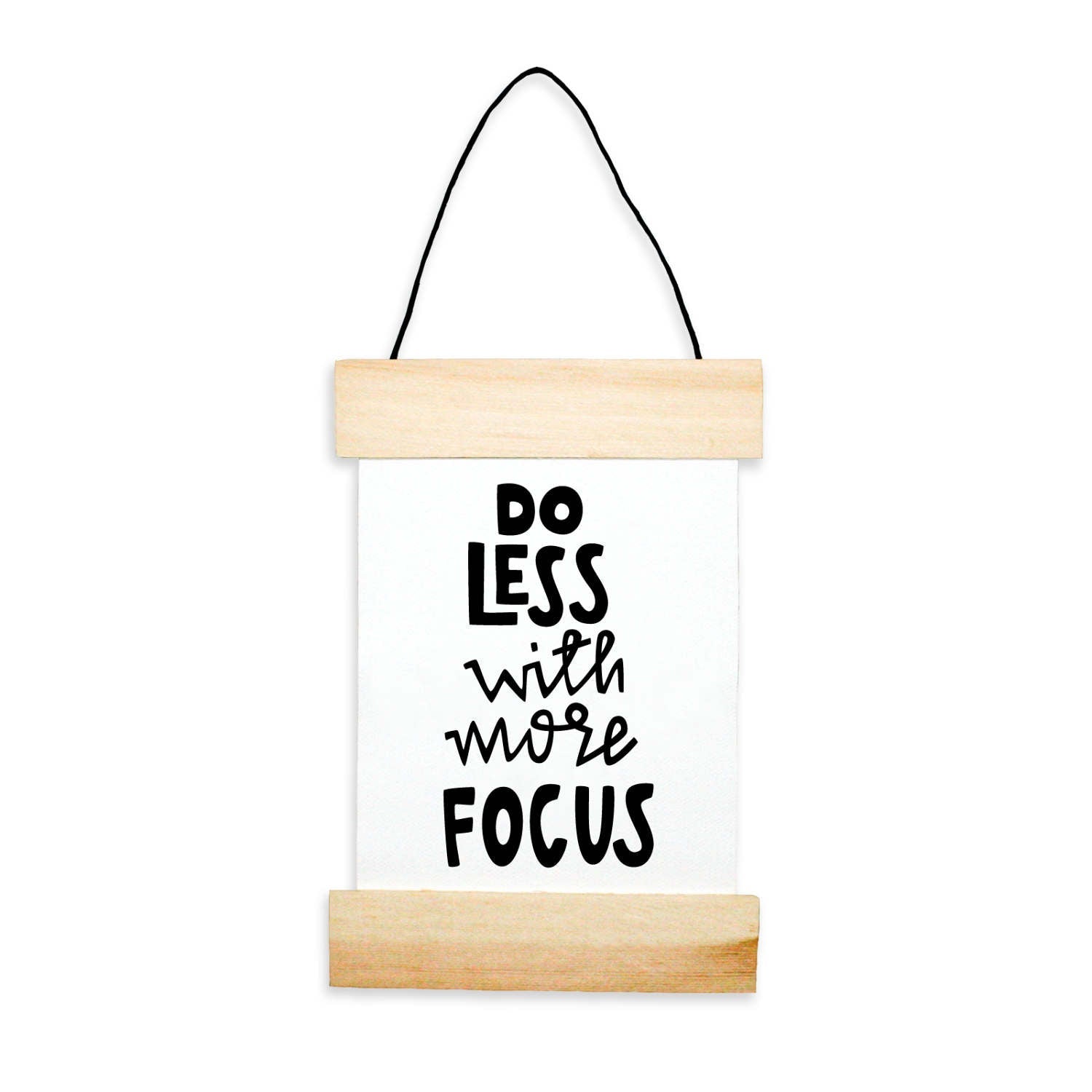 Do Less With More Focus Banner