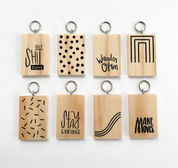 Get Shit Done Keychain