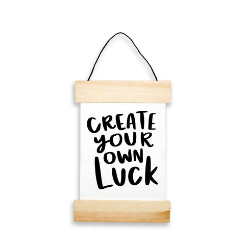 Create Your Own Luck Banner