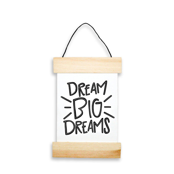 Dream Big Dreams Banner